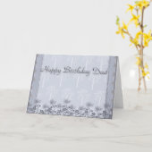 Happy Birthday Vater Karte (Gelbe Blume)