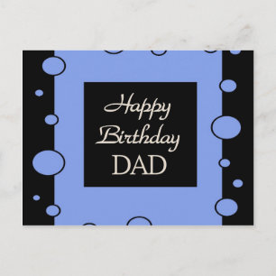 Happy Birthday VATER Postkarte