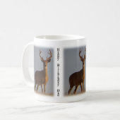 Happy Birthday Vater Tasse (Vorderseite Links)