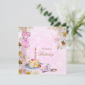 Happy Birthday Vintag (Stehend Vorderseite)