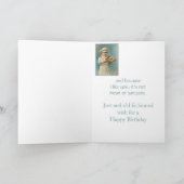 Happy Birthday Vintag, weil ich dich mag Karte (Innenseite)