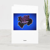 Happy Birthday Virgo - Jungfrau Karte (Rückseite)