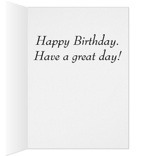 Happy Birthday vom Hund (Innen (Rechts))