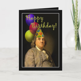 Happy Birthday von Ben Franklin Karte