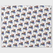 Happy Birthday von Joe und Kamala Geschenkpapier (Flach)