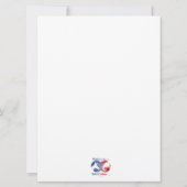 Happy Birthday von Kamala Harris Karte (Rückseite)