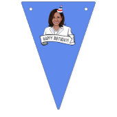 Happy Birthday von Kamala Harris Wimpelkette (Erste Fahne)