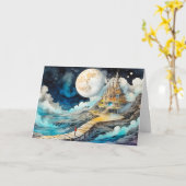 Happy Birthday | wagen, nach Mitternacht zu wander Karte (Gelbe Blume)