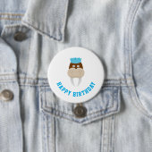 Happy Birthday Walrus Button (Beispiel)