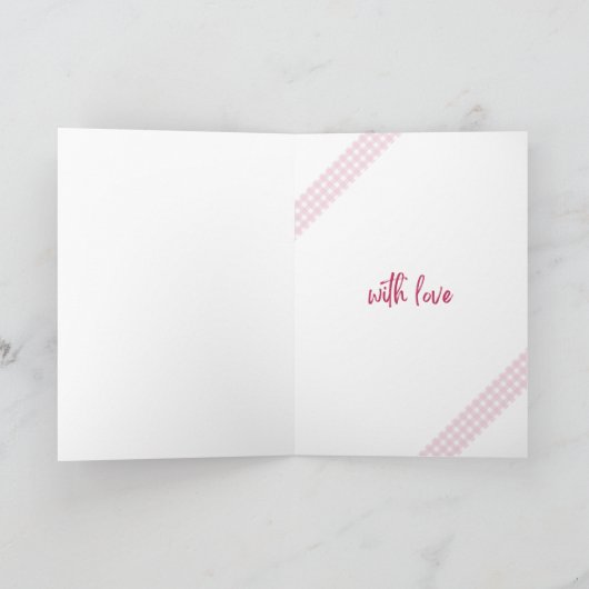 Happy Birthday - Wasserfarbenwasser Karte (Innenseite)