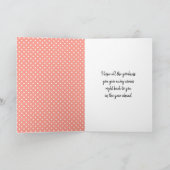 Happy Birthday Watercolor Daisy Karte (Innenseite)