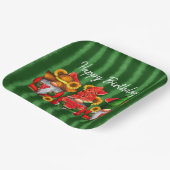 Happy Birthday Watermelon Pappteller (Gewinkelt)