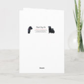 Happy Birthday Welten Beste Hunde Mama Niedlich Hu Karte (Rückseite)