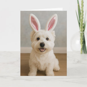 Happy Birthday Westie Oaster Card Karte