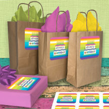 Happy Birthday White Cake Vibranred Icing