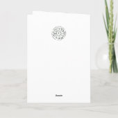 Happy Birthday Wild Beauty Honeybees Poppies Karte (Rückseite)