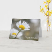 Happy Birthday Wild Daisies Karte (Gelbe Blume)