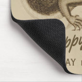 Happy Birthday Wild fröhliches Krokodil CC0896 Mousepad (Ecke)