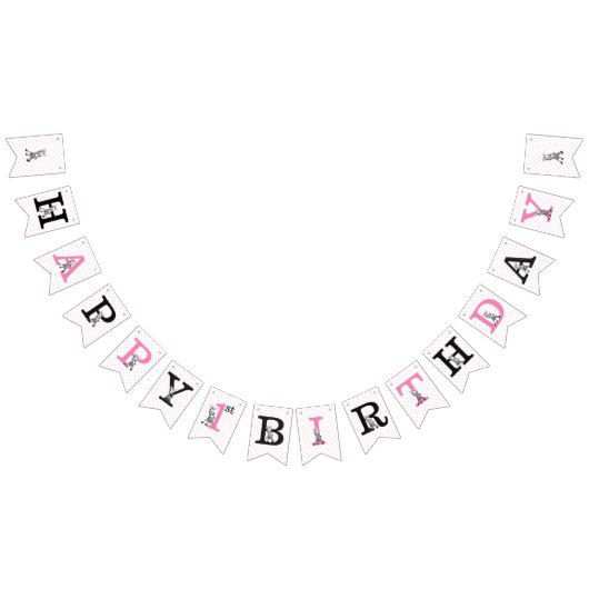Happy Birthday Wimpelkette (Alle)
