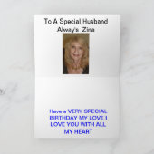 Happy Birthday Windmill SilhouetteCard Karte (Innenseite)