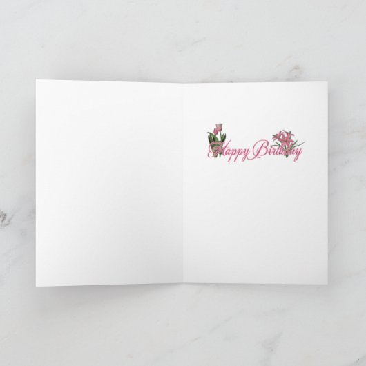 Happy Birthday - Wire Fox Terrier - Hailey Karte (Innenseite)