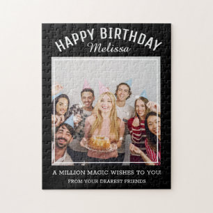 Happy Birthday Wishes Foto Puzzle
