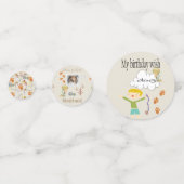 Happy Birthday Wishing for a Dog Konfetti (Rückseiten)