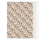 Happy Birthday with young dancing girl and glitter (Innen (Links))