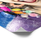 Happy Birthday Woman Poster (Ecke)
