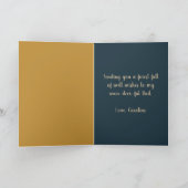 Happy Birthday Won-Reh-Vater Dankeskarte (Innenseite)