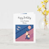 Happy Birthday Wonderful & Best Mother Karte (Gelbe Blume)