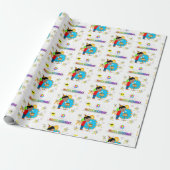 Happy Birthday Wrapping Paper African Boy Geschenkpapier (Ungerollt)