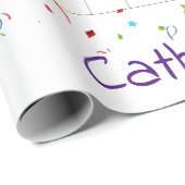 Happy Birthday Wrapping Paper April 2022 Geschenkpapier (Rolleneckpunkt)