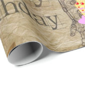 Happy Birthday Wrapping Paper Construction Tools Geschenkpapier (Rolleneckpunkt)
