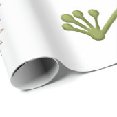 Happy Birthday Wrapping Paper Friends Family Frog Geschenkpapier (Rolleneckpunkt)