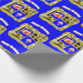 Happy Birthday Wrapping Paper FUN Cupcake Geschenkpapier (Ecke)