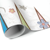Happy Birthday Wrapping Paper FUN Cupcake Geschenkpapier (Rolleneckpunkt)