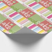 Happy Birthday Wrapping Paper FUN eatCAke Geschenkpapier (Ecke)