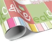 Happy Birthday Wrapping Paper FUN eatCAke Geschenkpapier (Rolleneckpunkt)