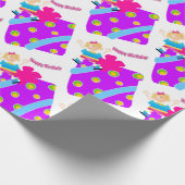 Happy Birthday Wrapping Paper FUN Geschenkpapier (Ecke)