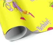 Happy Birthday Wrapping Paper FUN Geschenkpapier (Rolleneckpunkt)