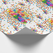 Happy Birthday Wrapping Paper Geschenkpapier (Ecke)