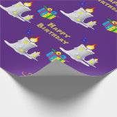Happy Birthday Wrapping Paper Geschenkpapier (Ecke)