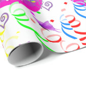 Happy Birthday Wrapping Paper Geschenkpapier (Rolleneckpunkt)