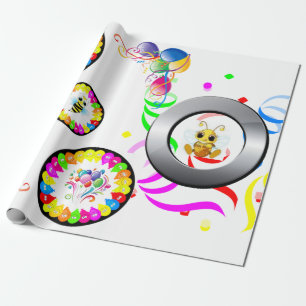 Happy Birthday Wrapping Paper Hummel Geschenkpapier