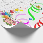 Happy Birthday Wrapping Paper Mai 2022 Geschenkpapier (Ecke)