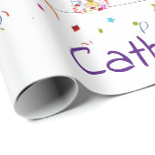 Happy Birthday Wrapping Paper Mai 2022 Geschenkpapier (Rolleneckpunkt)