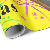 Happy Birthday Wrapping Paper Panda Bär Geschenkpapier (Rolleneckpunkt)