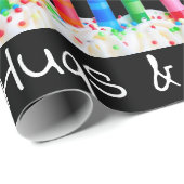 Happy Birthday Wrapping Paper Pinguin Geschenkpapier (Rolleneckpunkt)