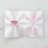 Happy Birthday Wünsche mit Foto Upload und Name, Karte (Innenseite)